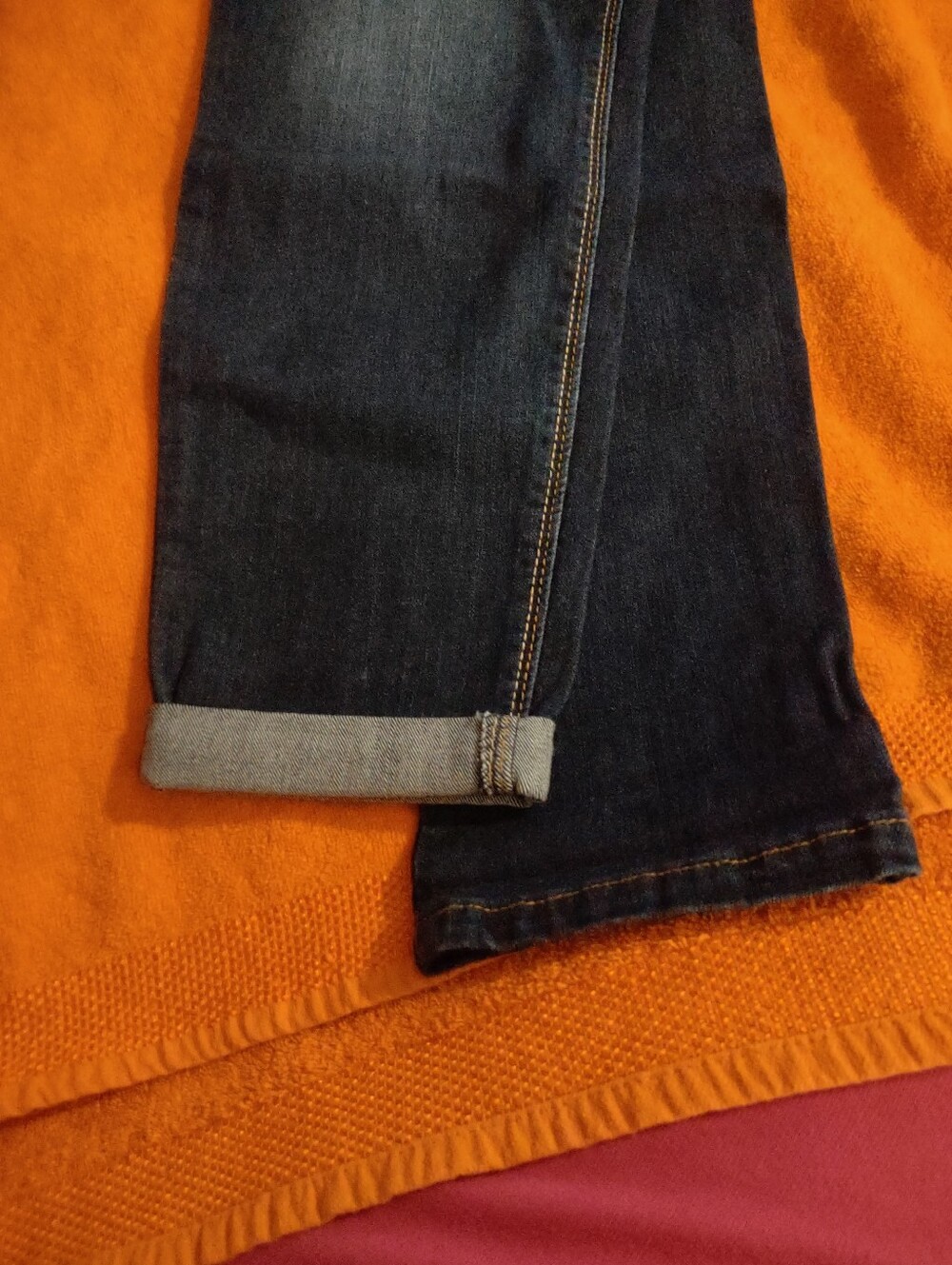 Sz 12 Vintage Skinny Jeans 1822 Brand. Dark Blue - Picture 7 of 7